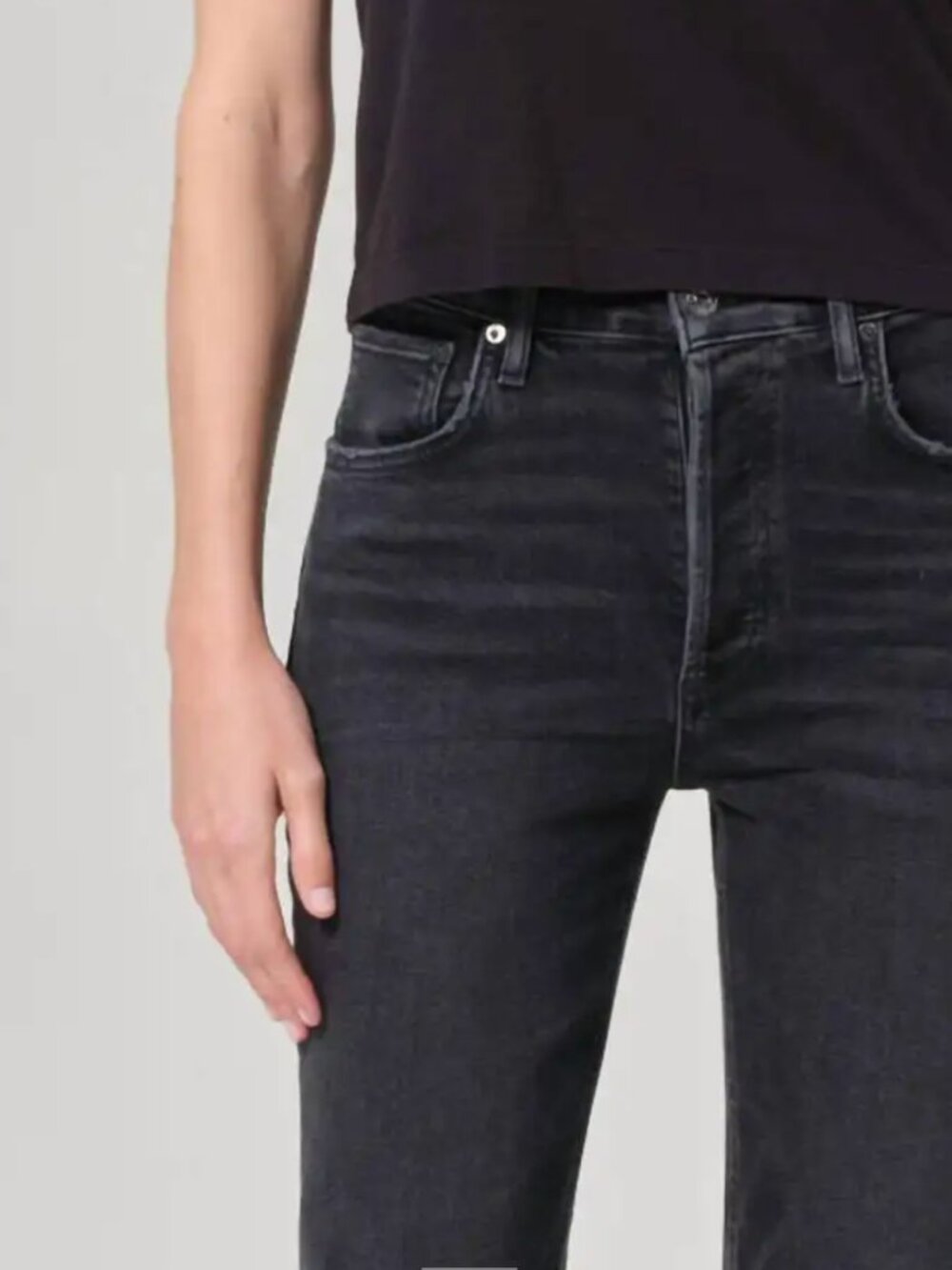 AGOLDE Riley Straight Leg Jeans Blue Waist 26